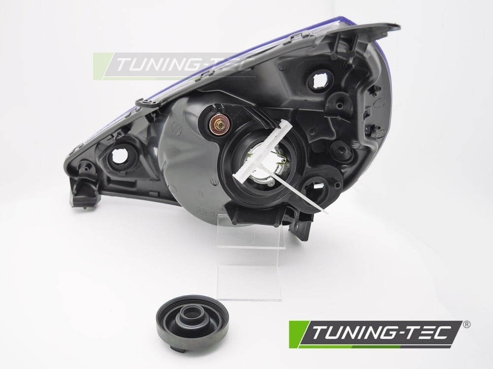 Koplamp Rechts Zwart TYC geschikt voor Honda Jazz / Fit (2002-2004)