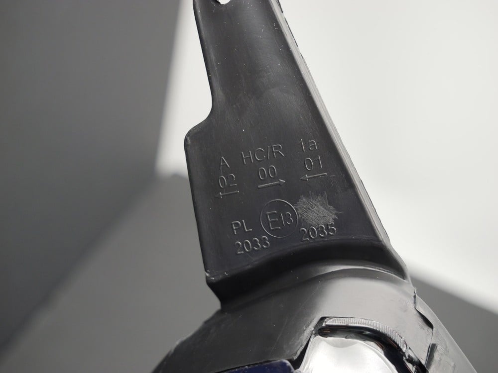 Koplamp Rechts Zwart TYC geschikt voor Honda Jazz / Fit (2002-2004)