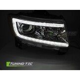 Koplampen Tube Light Chroom voor Jeep Grand Cherokee 2011-2013