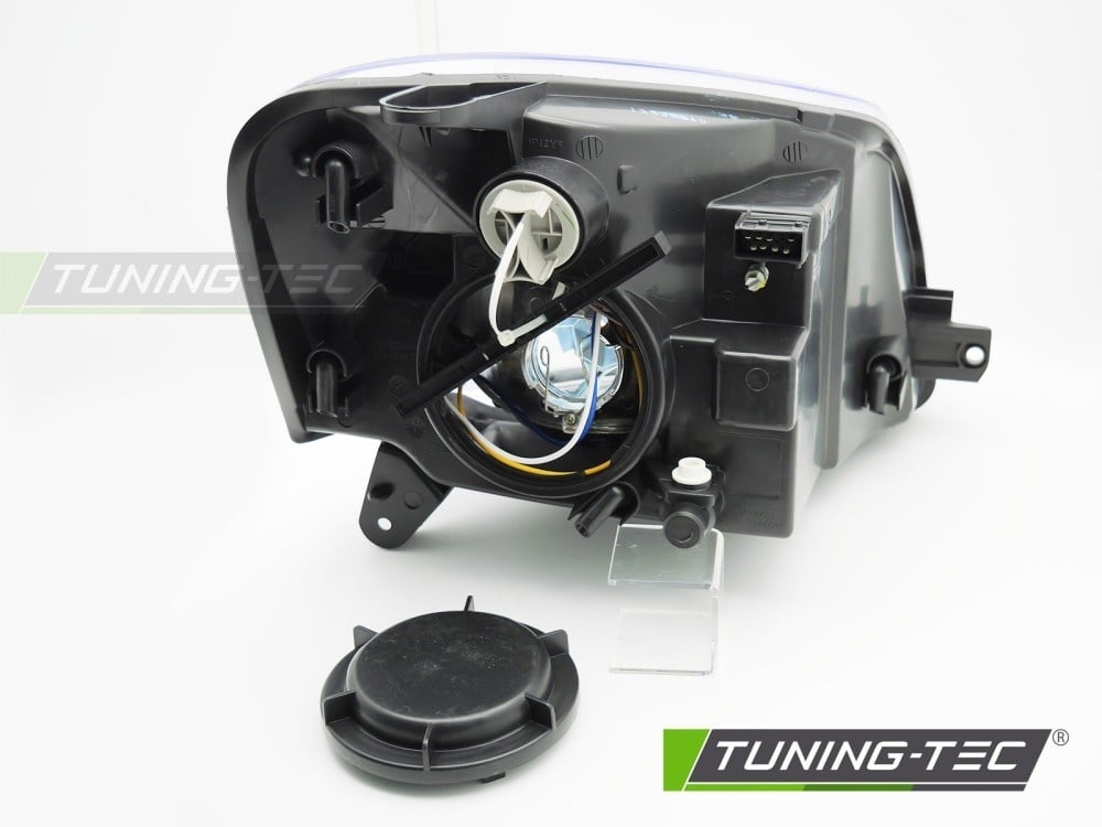 Koplamp Links Chroom TYC geschikt voor Citroen Berlingo & Peugeot Partner 02-10