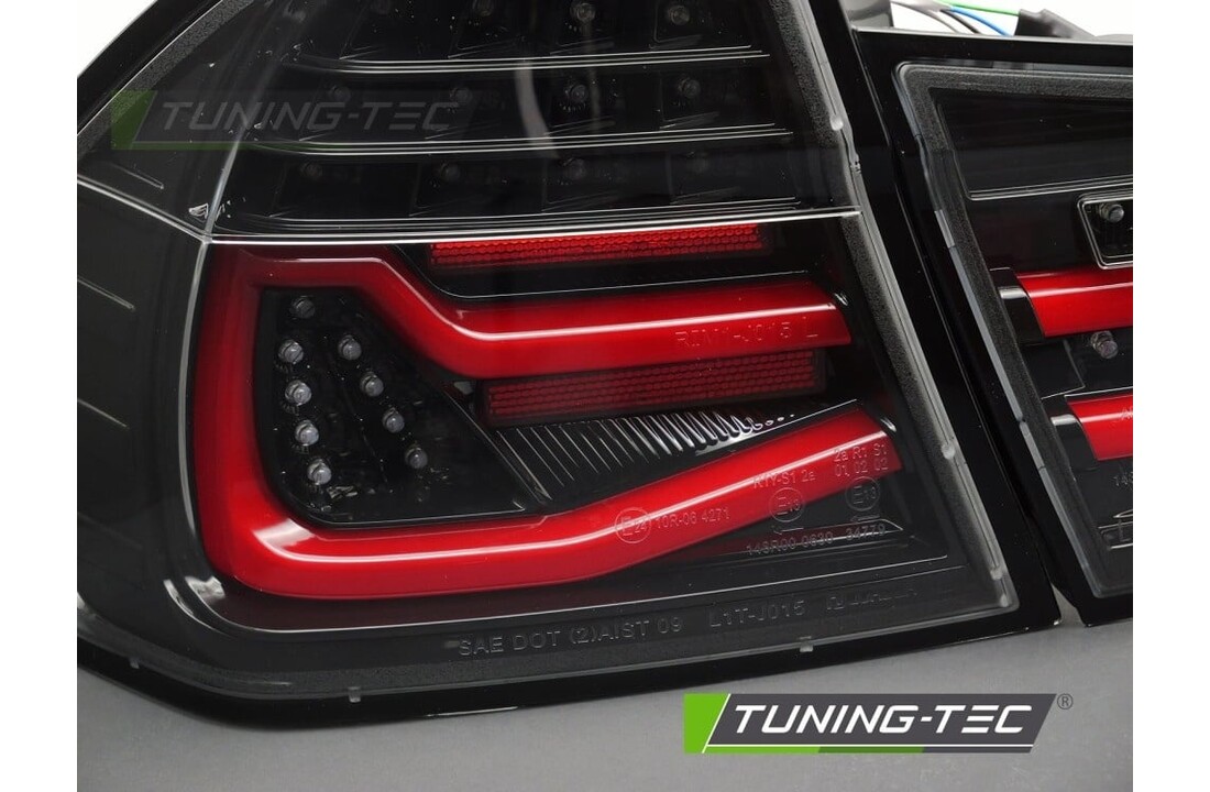 LED BAR Achterlichten Zwart Sequentieel Dynamisch geschikt voor BMW E90 (09-11)