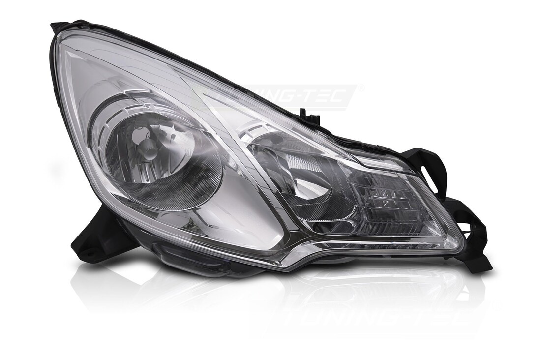 Koplamp Chroom Rechts TYC geschikt voor CITROEN C3 Hatchback 2009-2012