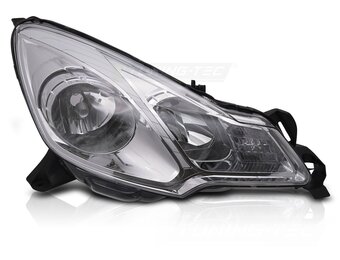 Koplamp Chroom Rechts TYC geschikt voor CITROEN C3 Hatchback 2009-2012