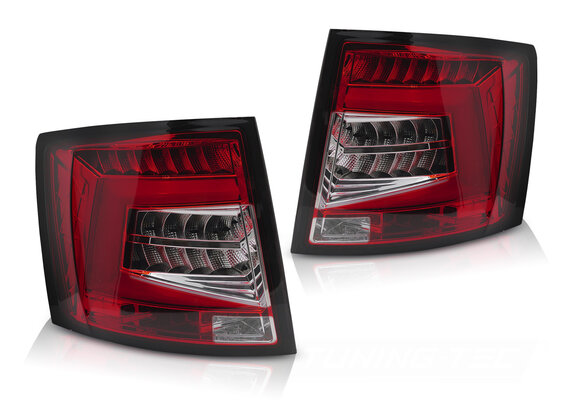 LED BAR Achterlichten Rood/Wit geschikt voor SKODA OCTAVIA III (5E) Combi 12-20