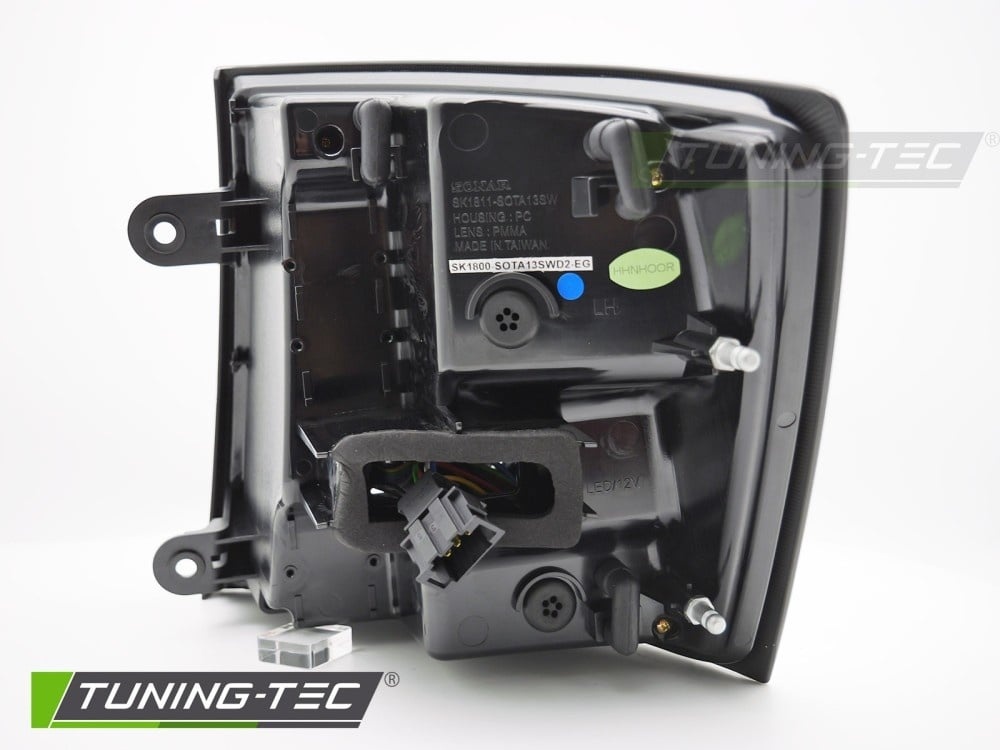 Achterlichten LED BAR Chroom geschikt voor Skoda Octavia III 12-16 Combi OEM LED