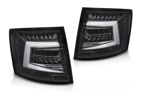 LED BAR Achterlichten Zwart - geschikt voor Skoda Octavia III (12-16) Combi