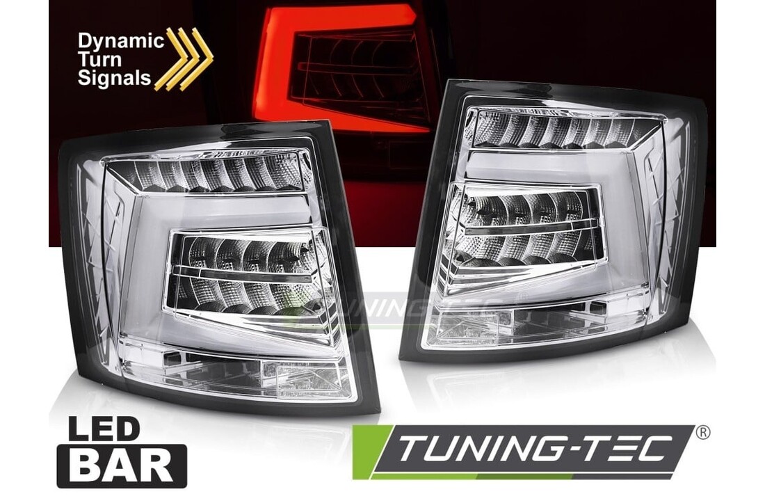 LED BAR Achterlichten Chroom geschikt voor Skoda Octavia III Combi 16-20 Dynamisch