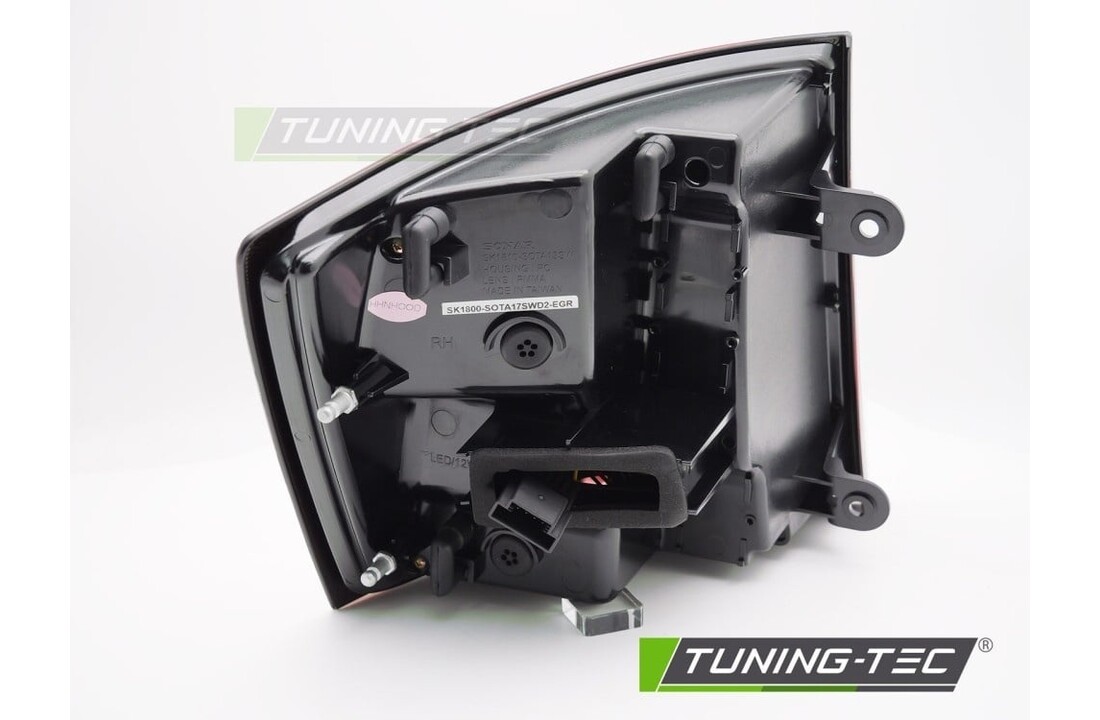 Achterlichten LED BAR Rood Wit geschikt voor Skoda Octavia III 16-20 Combi Dynamisch Knipperlicht