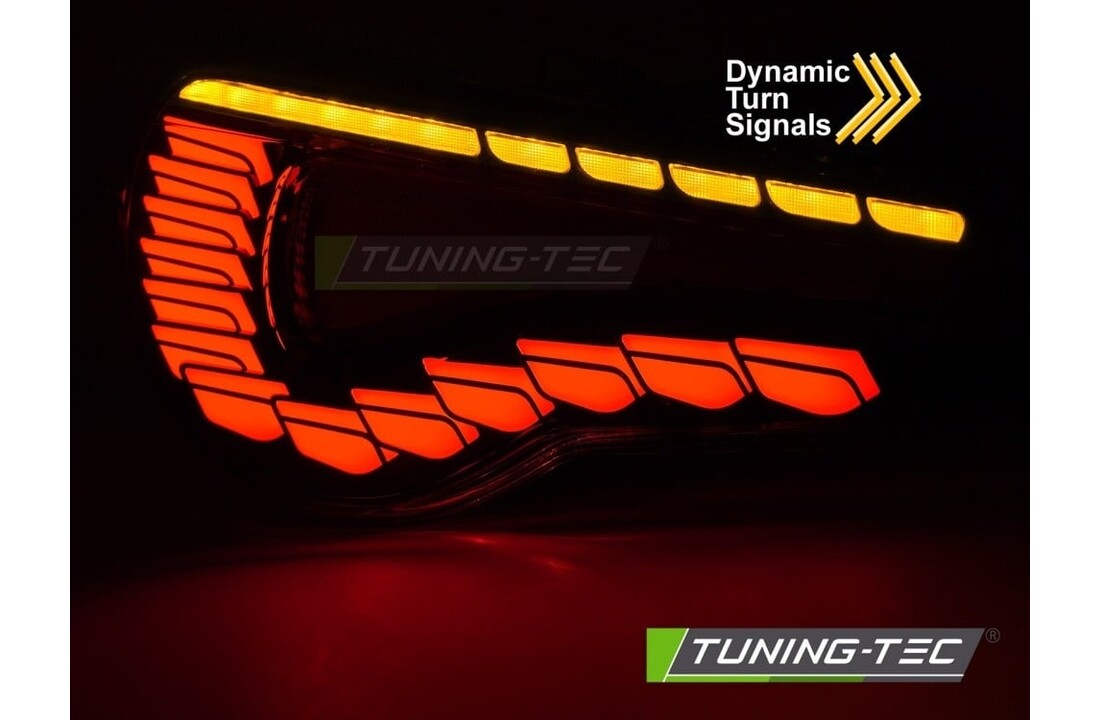 Achterlichten geschikt voor Toyota GT86 12-21 OLED Rood Dynamische Knipperlichten