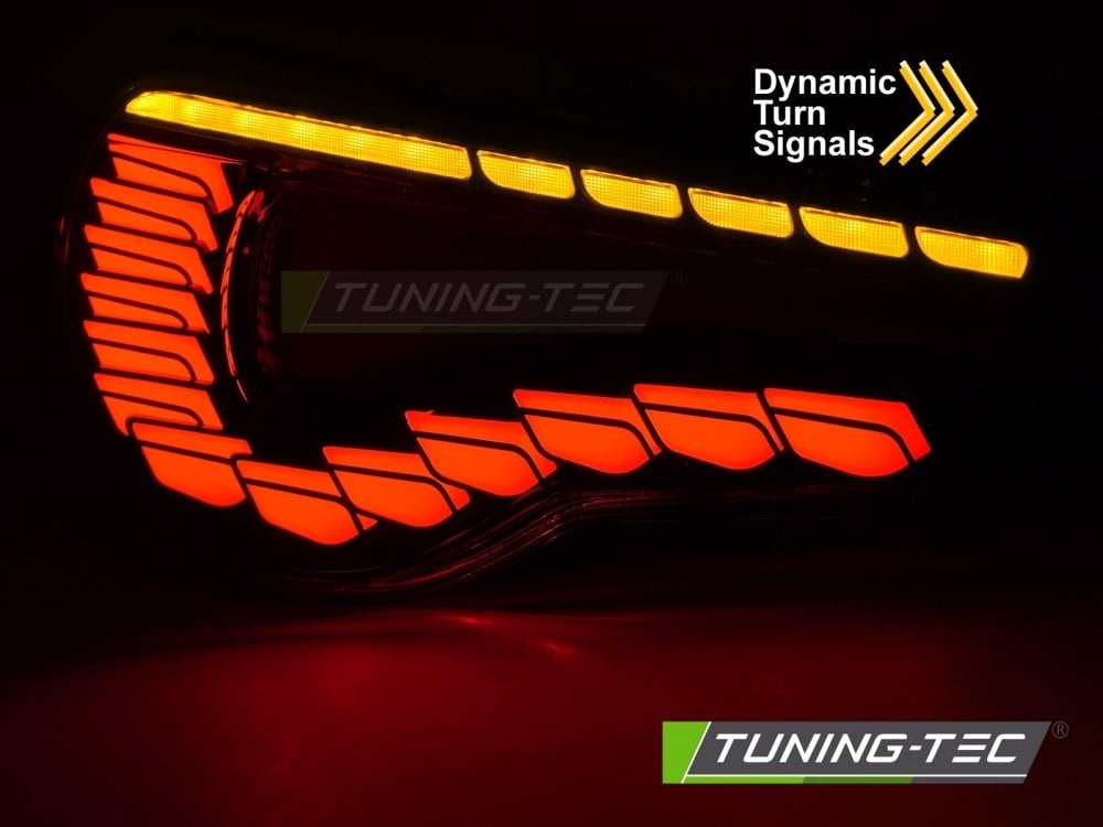 Achterlichten geschikt voor Toyota GT86 12-21 OLED Rood Dynamische Knipperlichten