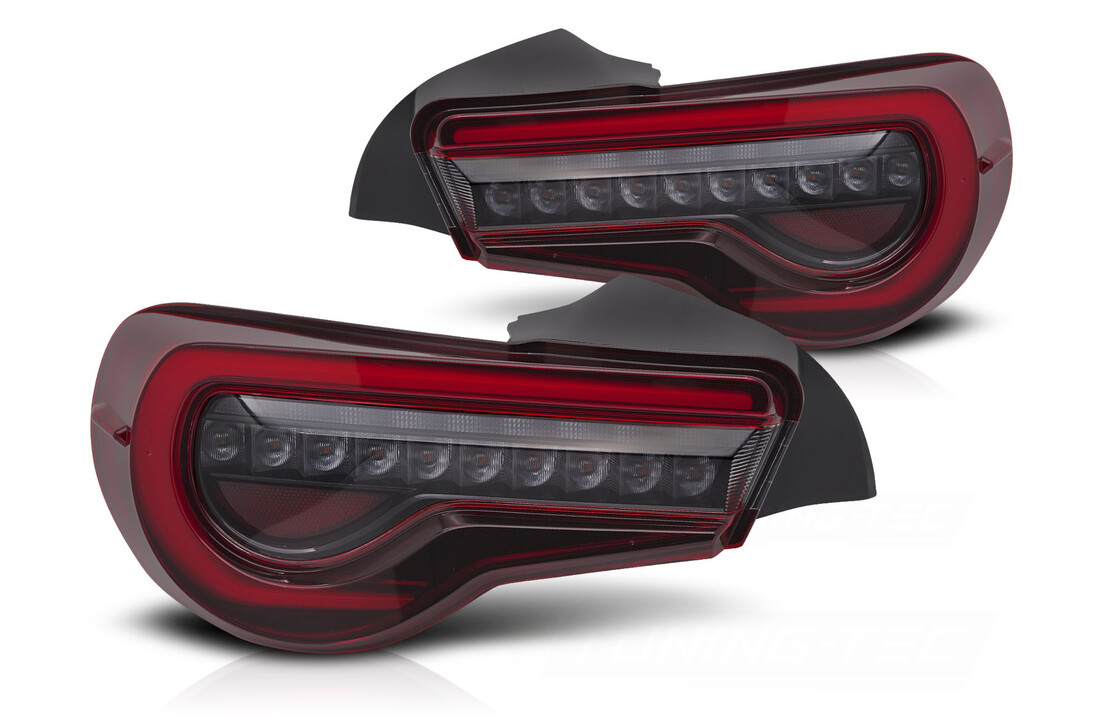 Achterlichten LED BAR Rood geschikt voor Toyota GT86 2012-2021