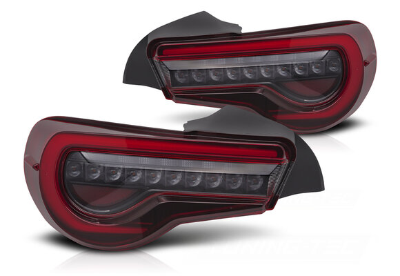 Achterlichten LED BAR Rood geschikt voor Toyota GT86 2012-2021