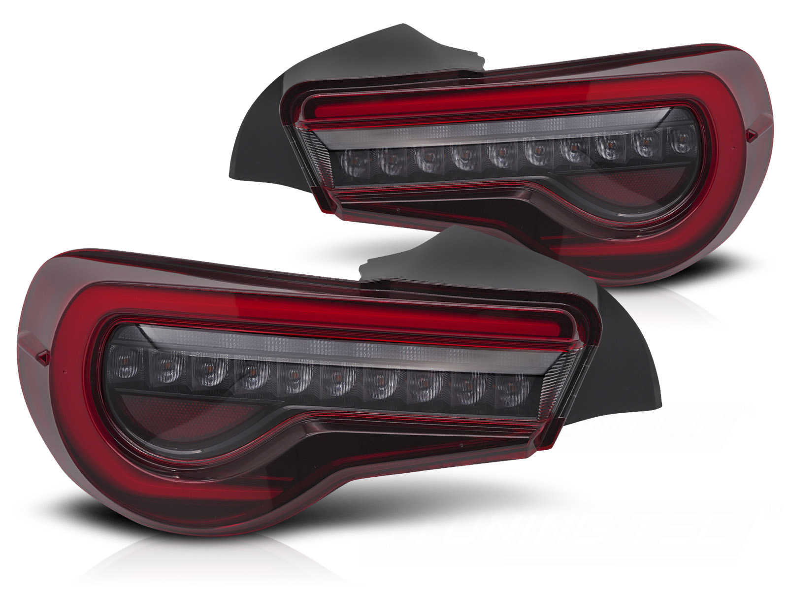 Achterlichten LED BAR Rood geschikt voor Toyota GT86 2012-2021