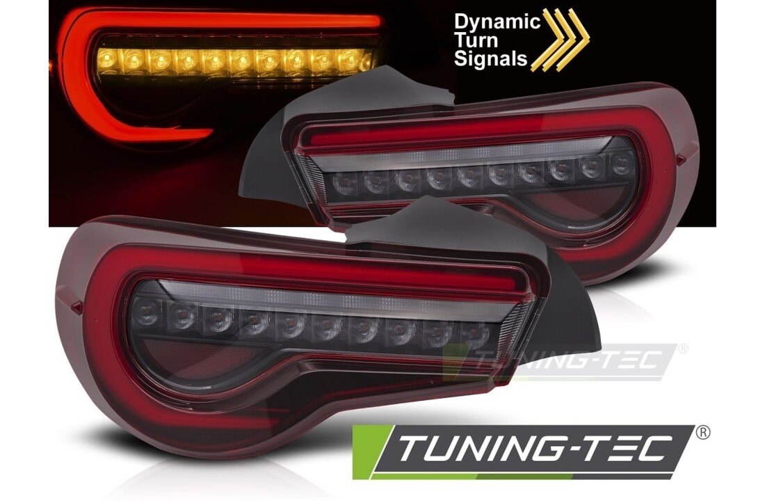 Achterlichten LED BAR Rood geschikt voor Toyota GT86 2012-2021