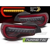Achterlichten LED BAR Rood geschikt voor Toyota GT86 2012-2021