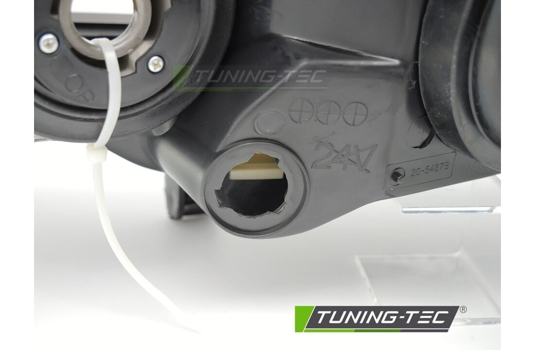 Koplamp zwart links TYC geschikt voor Opel Astra G (97-04)