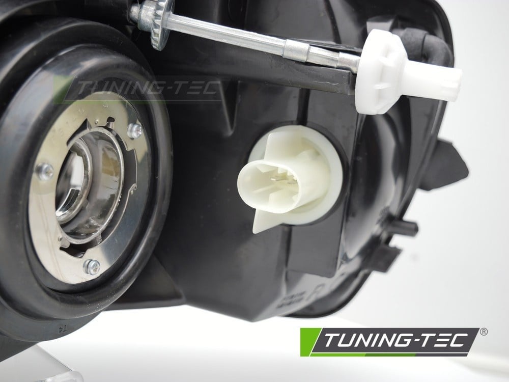 Koplamp zwart links TYC geschikt voor Opel Astra G (97-04)