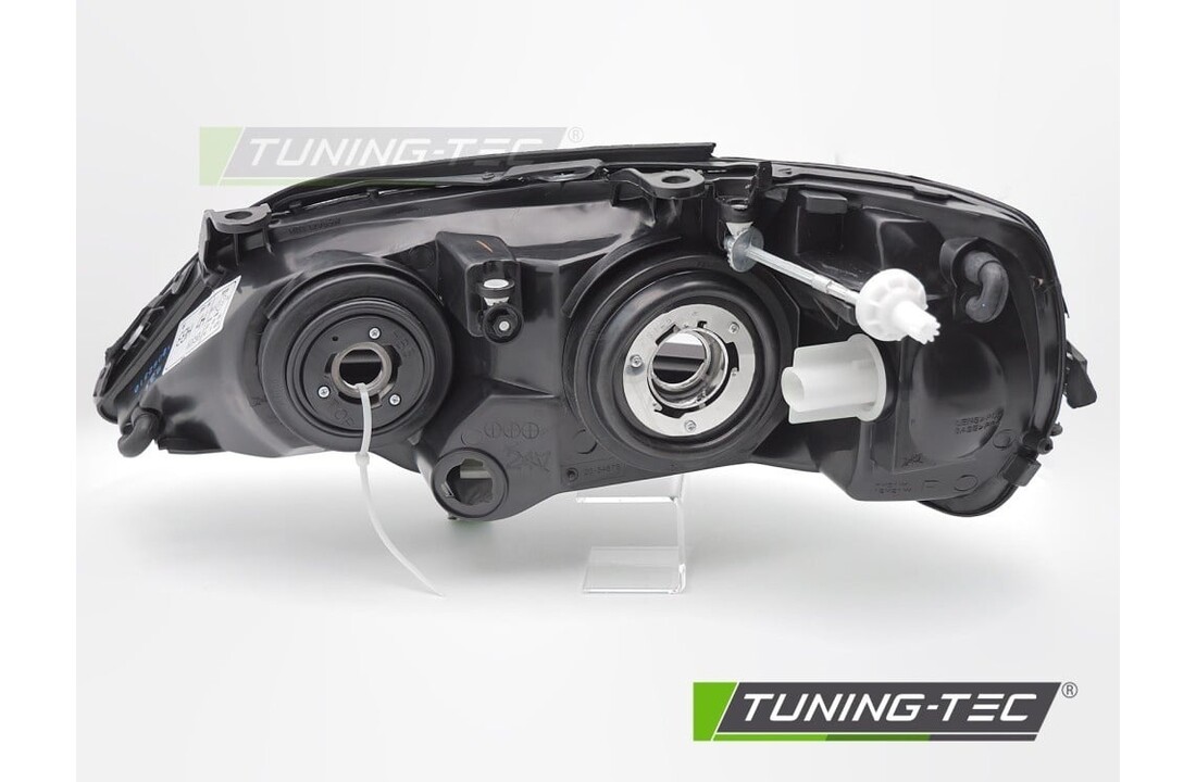 Koplamp Zwart Rechterzijde TYC geschikt voor Opel Astra G (97-04)