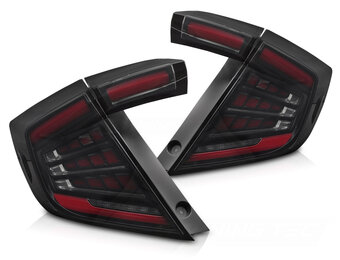 Achterlichten LED Smoke geschikt voor Honda Civic X Hatchback (2016-2021)