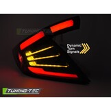 Achterlichten LED Smoke geschikt voor Honda Civic X Hatchback (2016-2021)