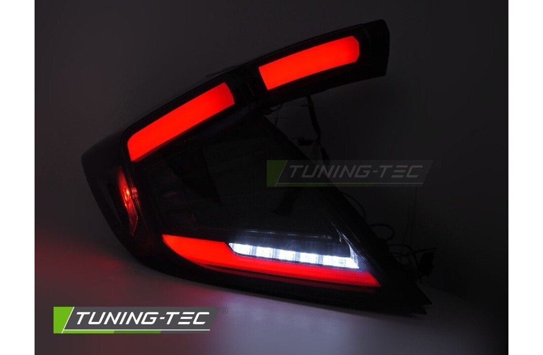 Achterlichten LED Smoke geschikt voor Honda Civic X Hatchback (2016-2021)