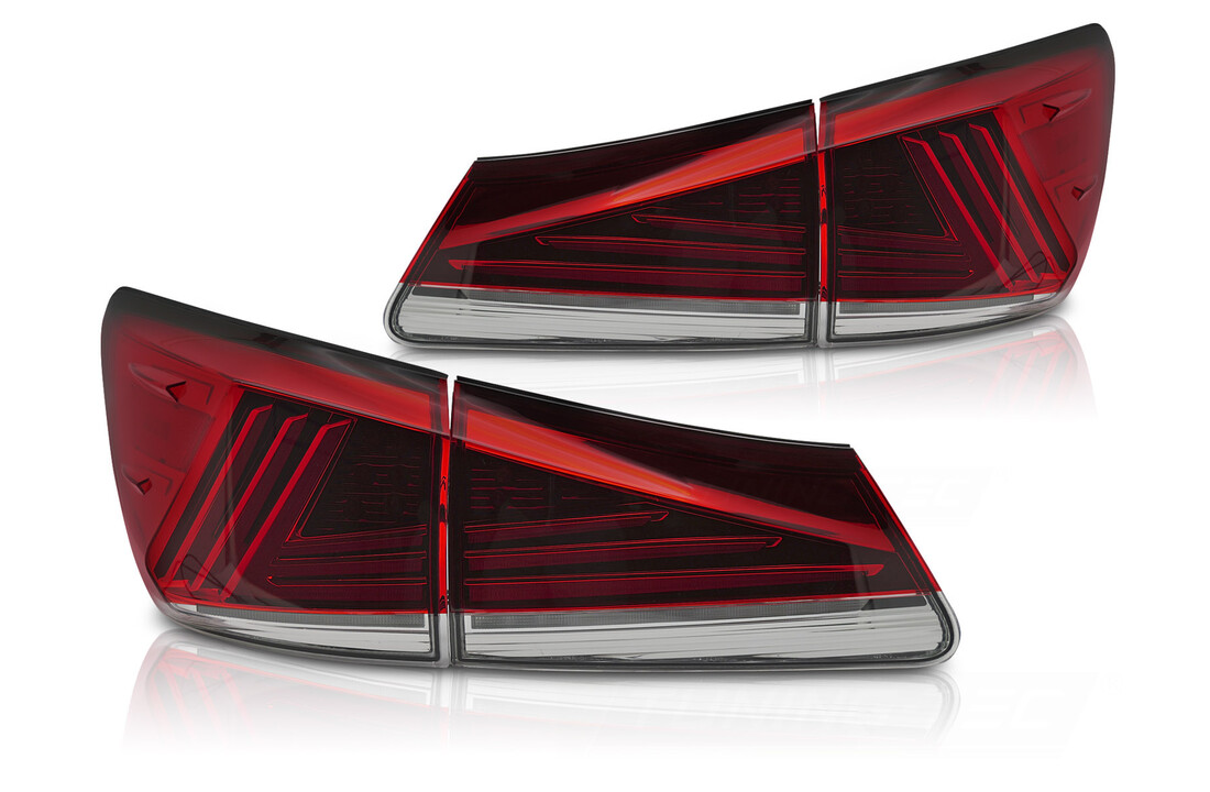 LED Achterlichten Rood Dynamisch Knipperlicht voor Lexus IS II (2006-2013)