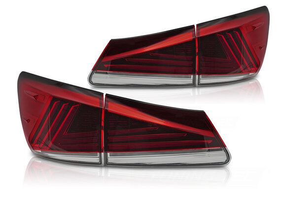 LED Achterlichten Rood Dynamisch Knipperlicht voor Lexus IS II (2006-2013)