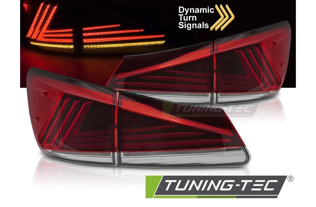 LED Achterlichten Rood Dynamisch Knipperlicht voor Lexus IS II (2006-2013)