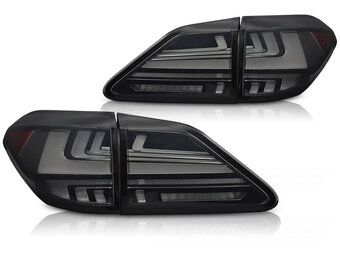 Achterlichten LED Smoked met Dynamisch Knipperlicht Lexus RX III 350 09-12