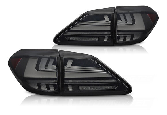 Achterlichten LED Smoked met Dynamisch Knipperlicht Lexus RX III 350 09-12