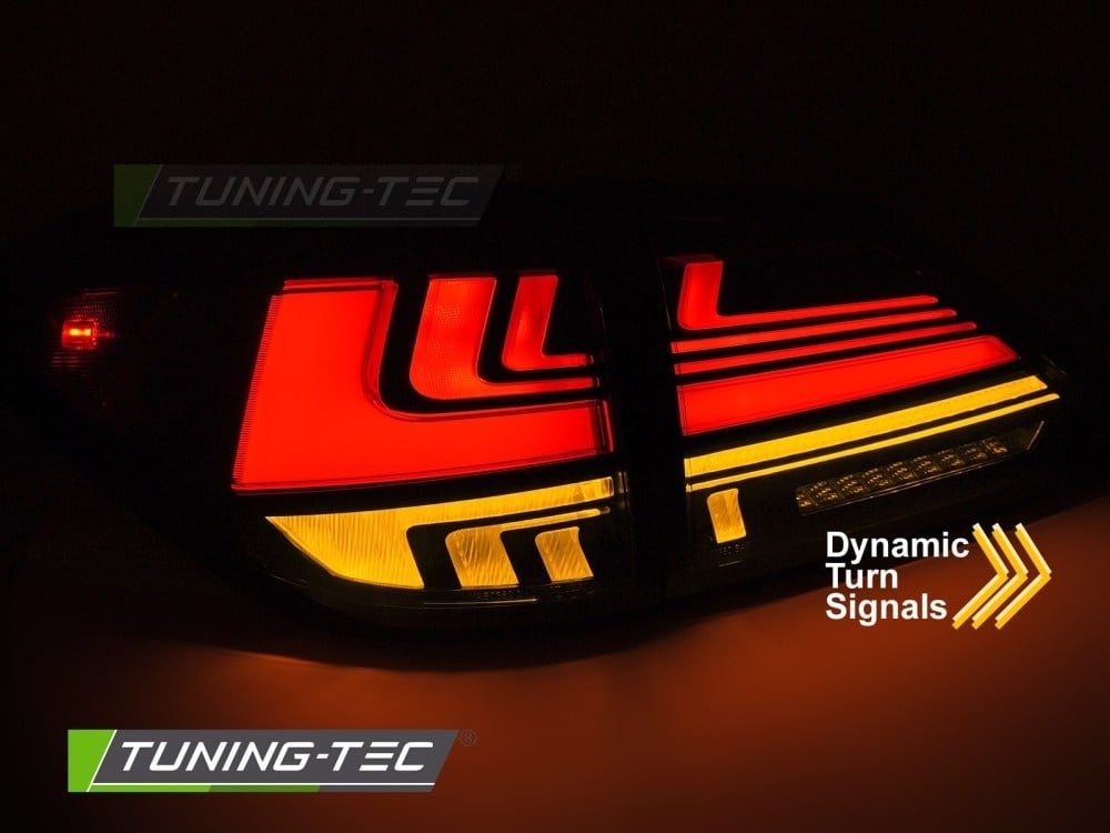 Achterlichten LED Smoked met Dynamisch Knipperlicht Lexus RX III 350 09-12