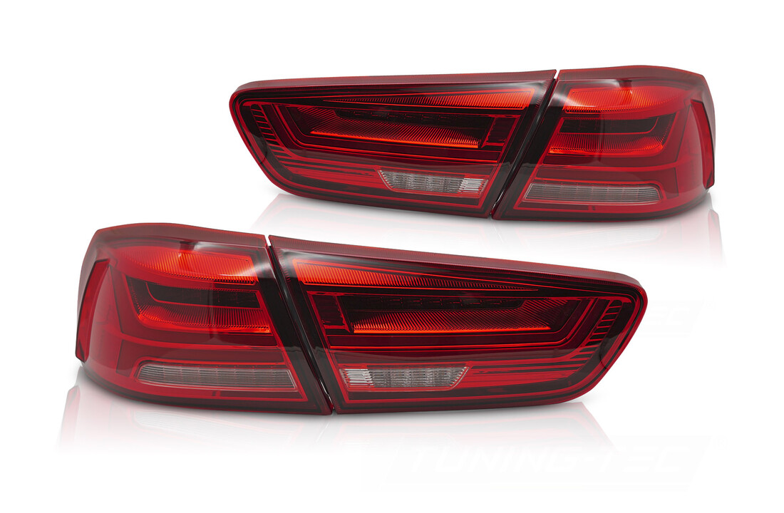 LED Achterlichten Rood Mitsubishi Lancer 8 Sedan 08-16 / Evo X 07-16