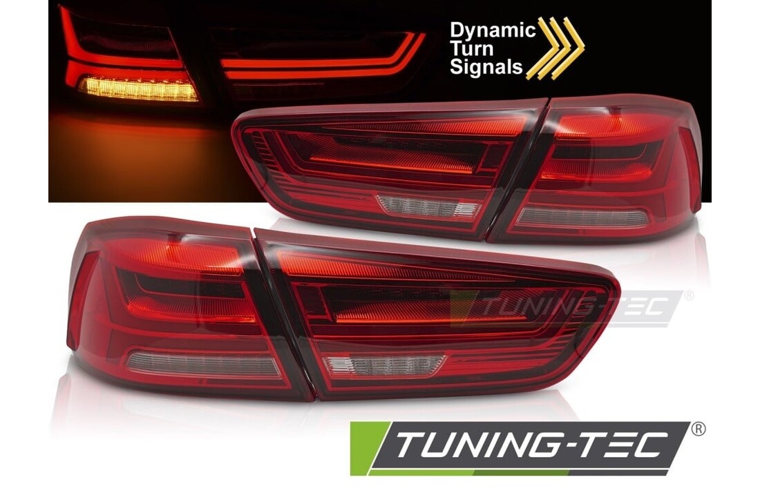 LED Achterlichten Rood Mitsubishi Lancer 8 Sedan 08-16 / Evo X 07-16