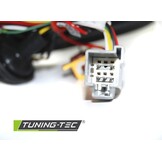 Achterlichten geschikt voor Ford Fiesta MK7 12-16 HB chroom LED strip