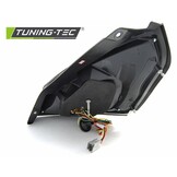 Achterlichten geschikt voor Ford Fiesta MK7 12-16 HB chroom LED strip