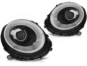 Koplampen met parkeerlicht geschikt voor BMW MINI (Cooper) 06-14 zwart