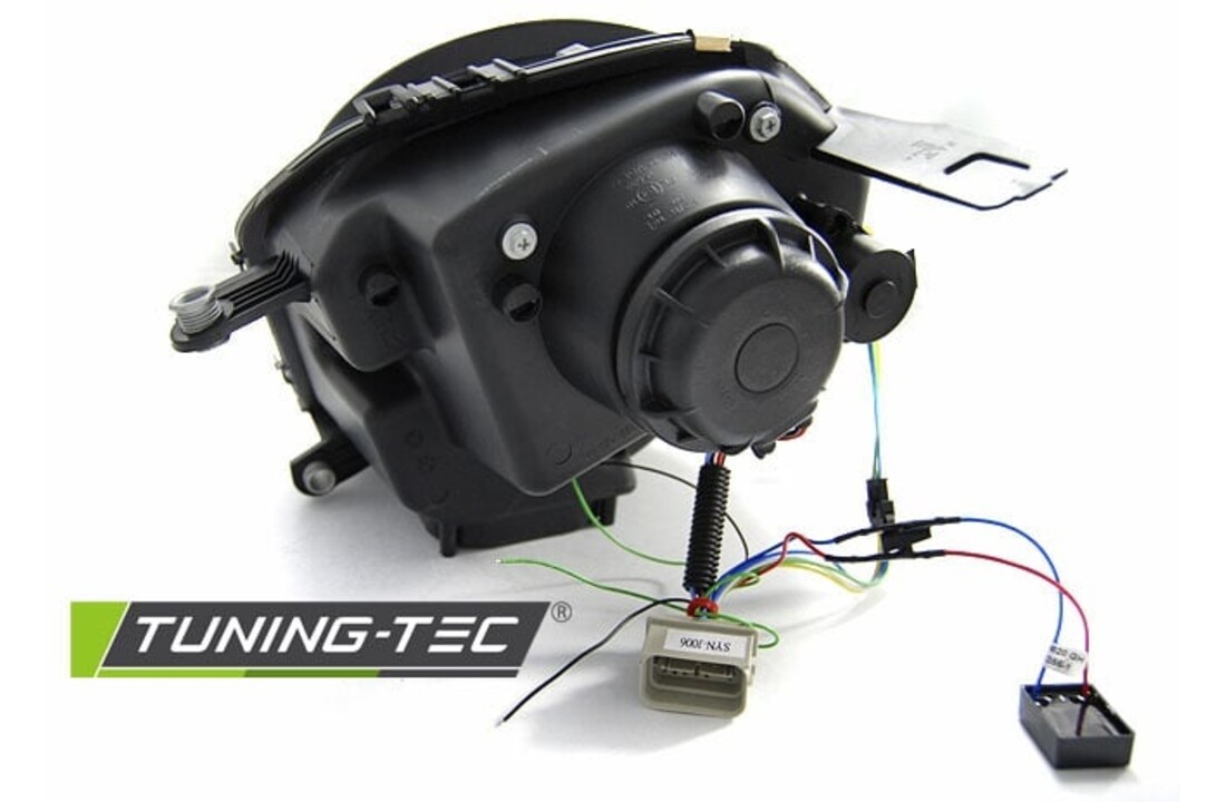 Koplampen met parkeerlicht geschikt voor BMW MINI (Cooper) 06-14 zwart