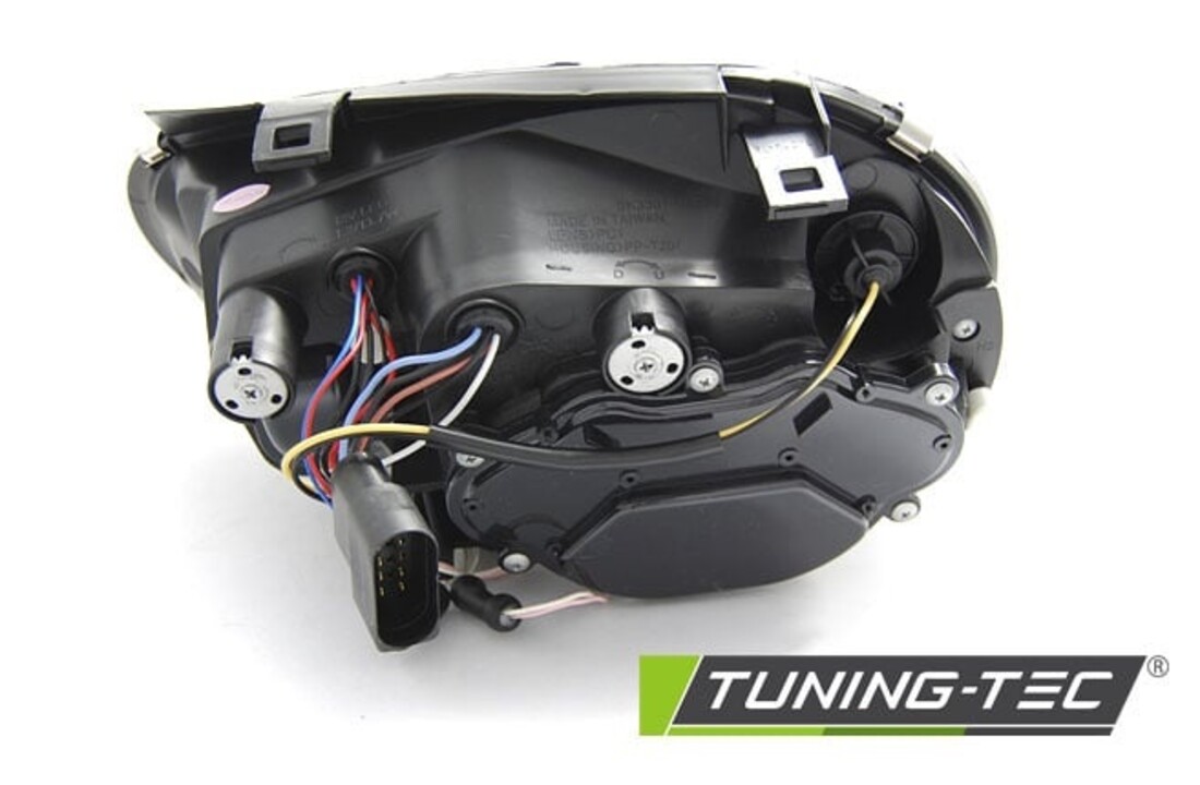 Koplampen geschikt voor VW Golf 4 09 97-09 03 Angel Eyes CCFL zwart