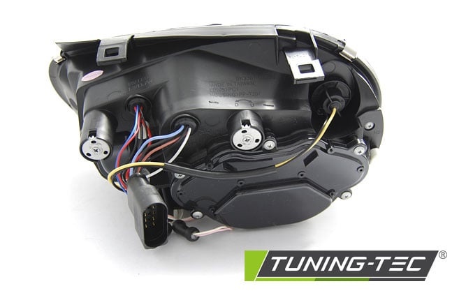 Koplampen geschikt voor VW Golf 4 09 97-09 03 Angel Eyes CCFL zwart