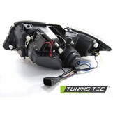 Koplampen dual halo rims geschikt voor BMW E90/E91 03 05-08 08 Angel Eyes CCFL zwart