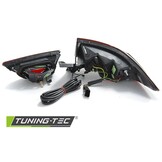 Achterlichten geschikt voor Renault Clio IV 13-16 hatchback LED strip smoke