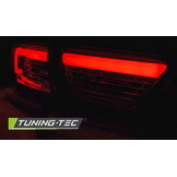 Achterlichten geschikt voor Renault Clio IV 13-16 hatchback LED strip smoke