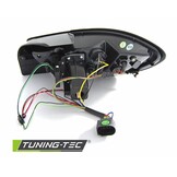 Achterlichten geschikt voor Seat Ibiza 6J 3D 06 08-12 rood smoke LED strip