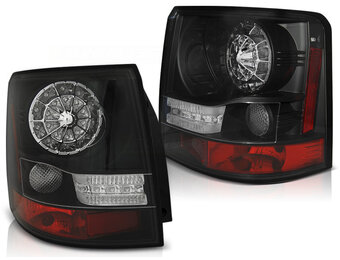 Achterlichten geschikt voor Land Rover Range Rover Sport 05-09 zwart LED