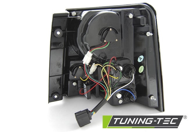 Achterlichten geschikt voor Land Rover Range Rover Sport 05-09 zwart LED