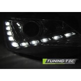 Koplampen dagrijlicht geschikt voor Seat Ibiza 6J 12-15 Tru DRL chroom