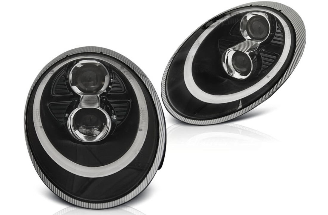 Koplampen Xenon geschikt voor Porsche 911 (997) 04-09 zwart HID