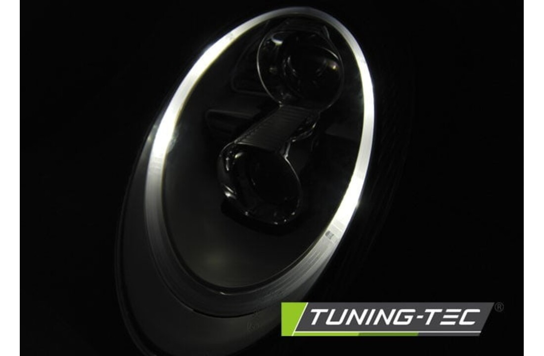 Koplampen Xenon geschikt voor Porsche 911 (997) 04-09 zwart HID