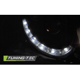 Koplampen met parkeerlicht geschikt voor Mercedes CLK W209 03-10 zwart