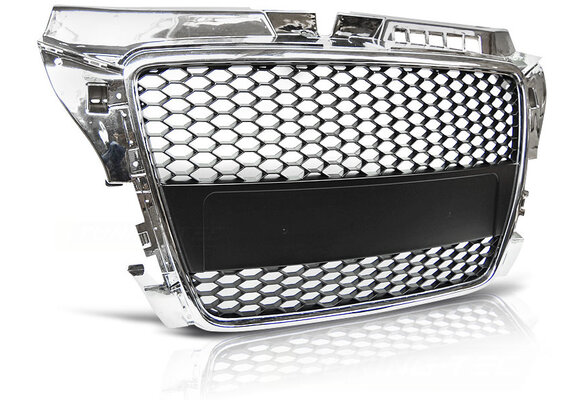 Grill geschikt voor AUDI A3 (8P) RS-STIJL 04 08-07 12 CHROOM